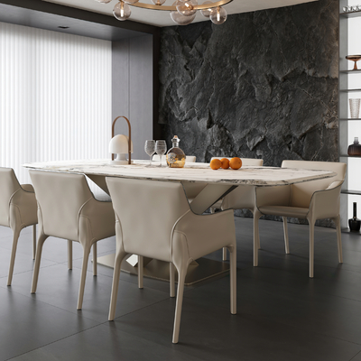 Minotti Dining Table and Chair