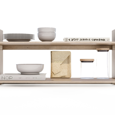 Modern kitchen tableware rack