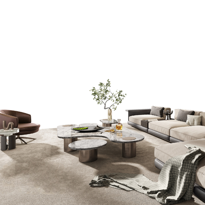 Minotti Sectional Sofa Corner Sofa