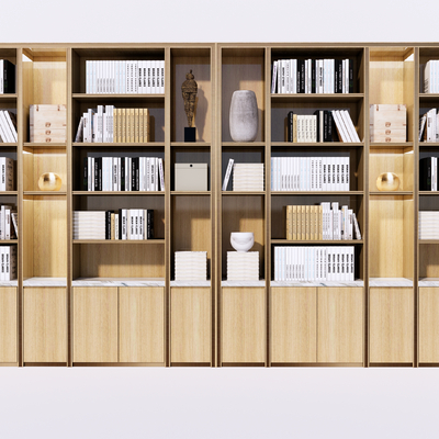 Modern Books Bookshelf Bookcase