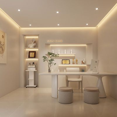 Cream Style beauty spa shop nail salon