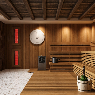 Modern sauna room khan steam room