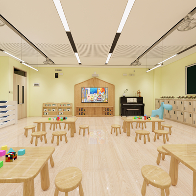 Modern Kindergarten Nursery Early Education Center