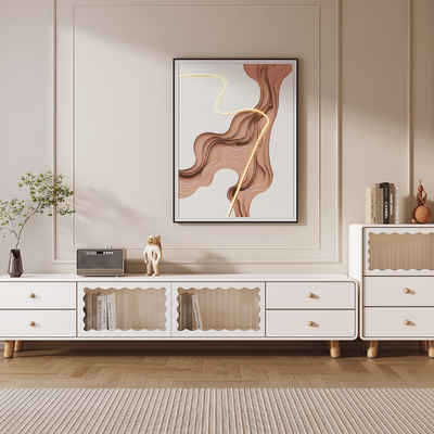 Cream Style TV cabinet