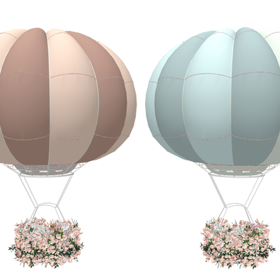 Flowers Hot Air Balloon Hydrogen Balloon