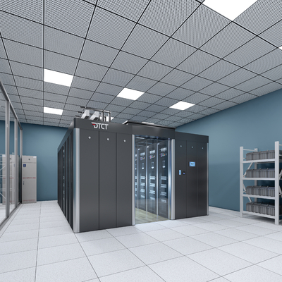 Modern Server Room Network Equipment