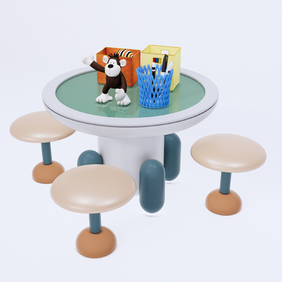 Children's Table and Chair Toy Table Game Table and Chair