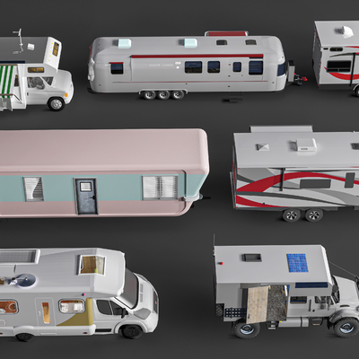 Modern RV Camper Trailer