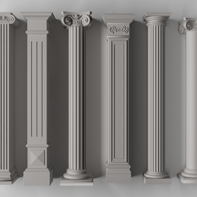 Jane European Style Roman Column Column Gypsum Column