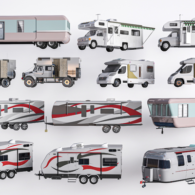 Modern RV Camper Trailer