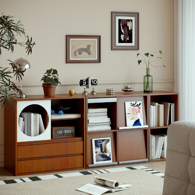 Middle Style Bookcase Locker