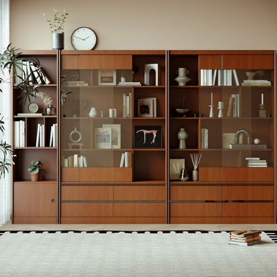 Middle Style Bookcase Locker