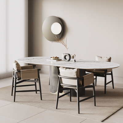 POLIFORM Dining Table and Chair