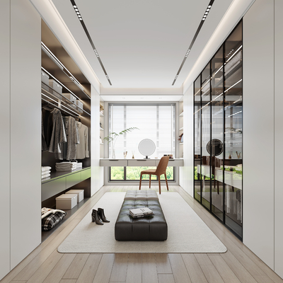 Modern Cloakroom