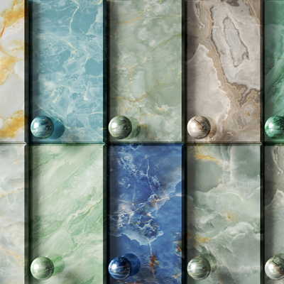 Modern Jade Stone Marble Slab Landscape Stone