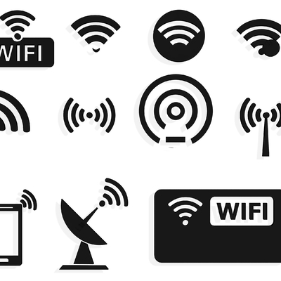 Wifi icon signal logo wireless network wireless network identification