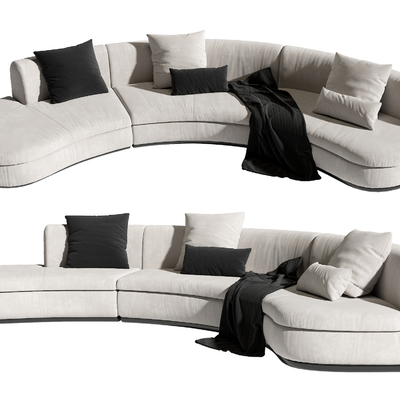 Minotti multi-person sofa