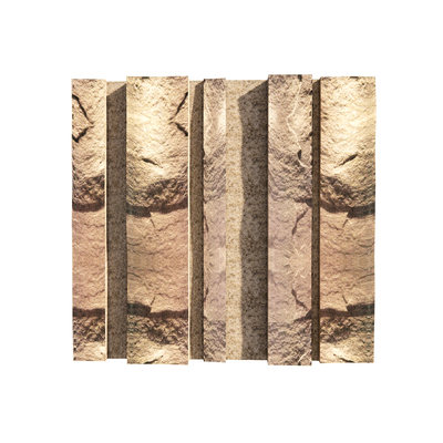 Rock wall column