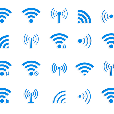 Wifi icon signal logo wireless network wireless network identification