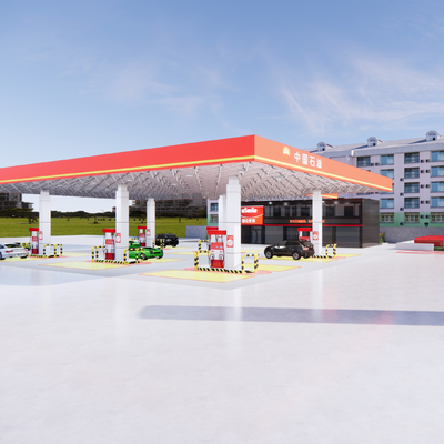 PetroChina gas station