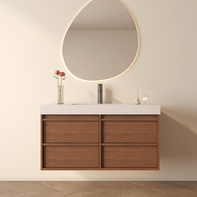 Middle Style Bathroom Cabinet