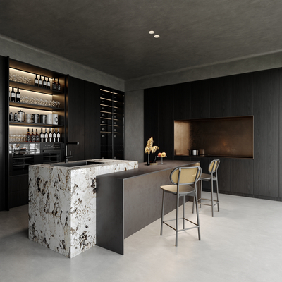 Modern Home Bar