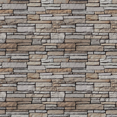 culture stone rubble stone wall