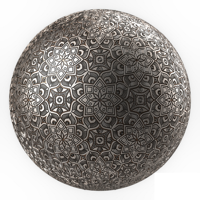 Metal Material Ball Metal Panel Metal Carved