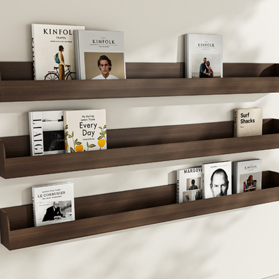 Modern Bookshelf Wall Cabinet