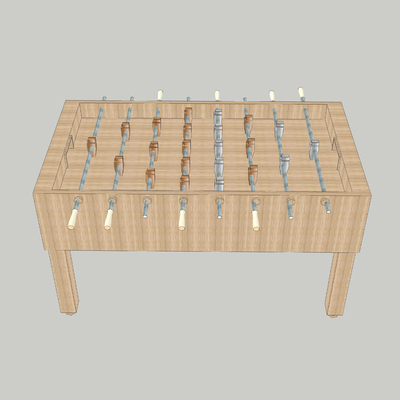 Double football table