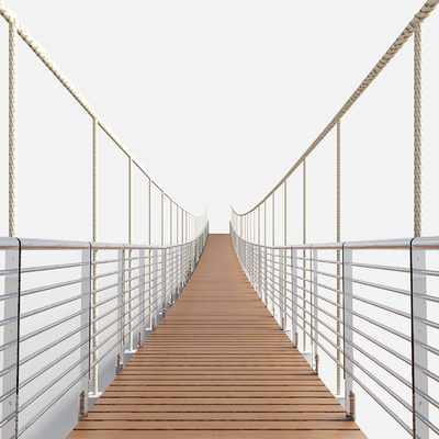 Chinese-style Suspension Bridge Cable Bridge