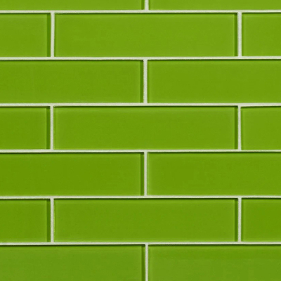 green glass brick