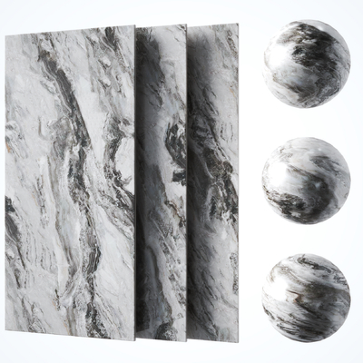 Marble wainscots stone