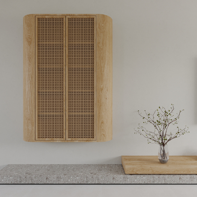 Wabi-sabi Style Decoration Hanging Cabinet Storage Cabinet