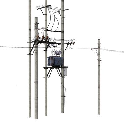 Pole distribution box