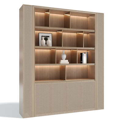 Quiet Decorative Cabinet Bookcase Locker