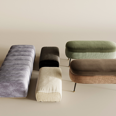 Nordic sofa stool bed end stool