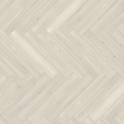 Grey fishbone oak wood floor