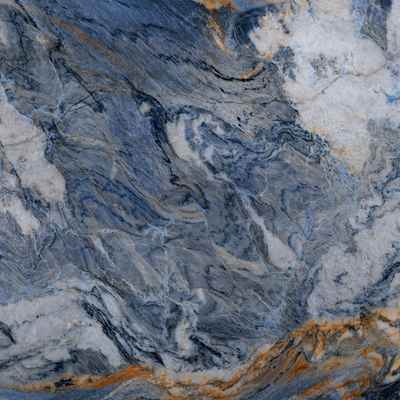 Blue Sea Blue Sky Rock Slab Marble