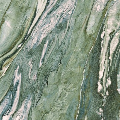 Water Wave Green Rock Slab Marble