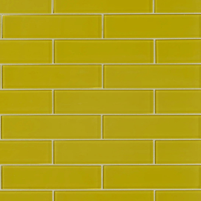 yellow glass brick