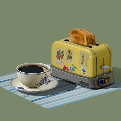 Breakfast Bread Maker Coffee Cup