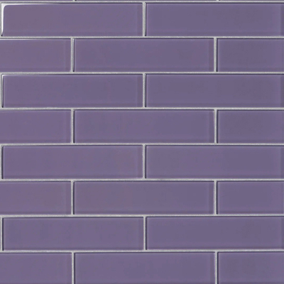 purple glass brick