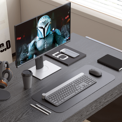 Desktop computer all-in-one keyboard and mouse