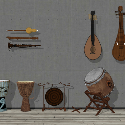 Musical Instrument Drum Pipa