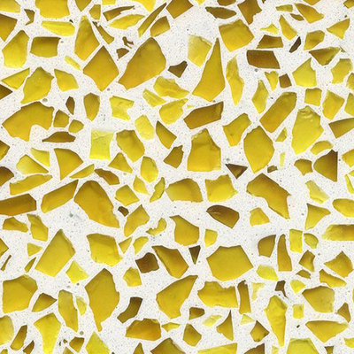 Yellow terrazzo