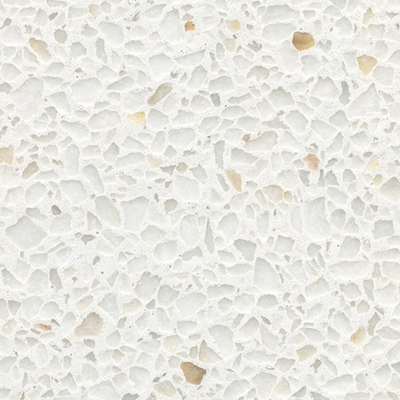 White terrazzo