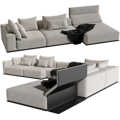 Poliform corner sofa multiplayer sofa