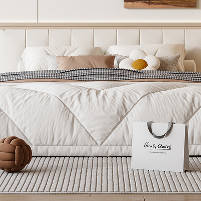Cream Style double bed