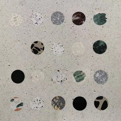 Grey terrazzo culture stone